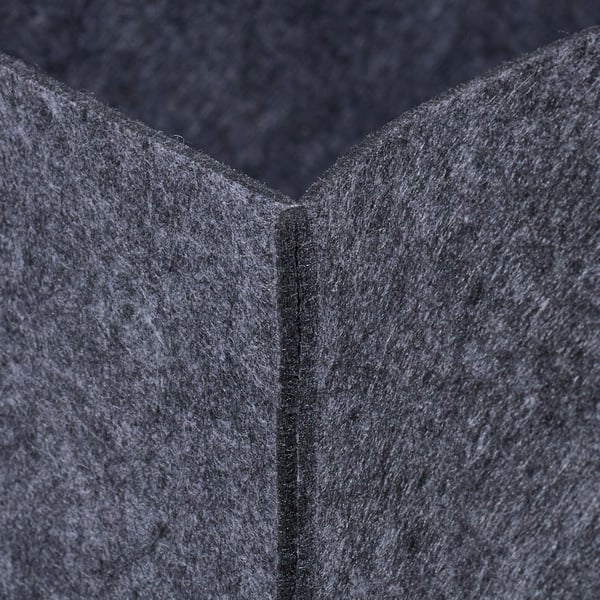 Förvaringskorg, 25x50x25 cm, Grå, Kodustaar