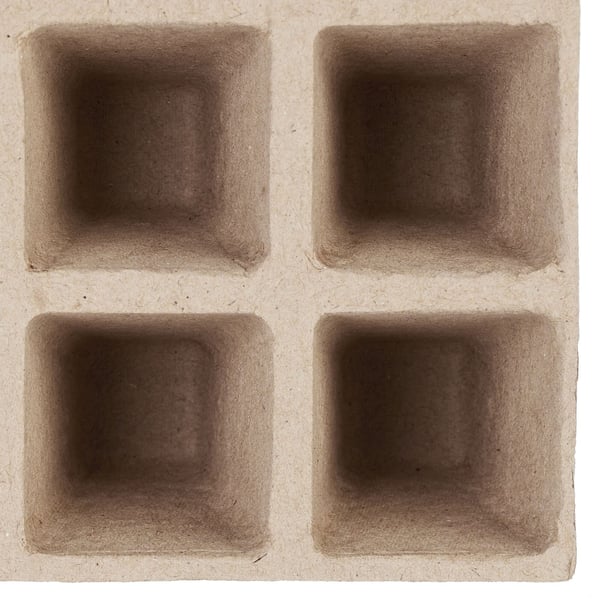 Viljelyruukkujen setti, 5x3,5x3,5 cm, ruskea, Kodustaar