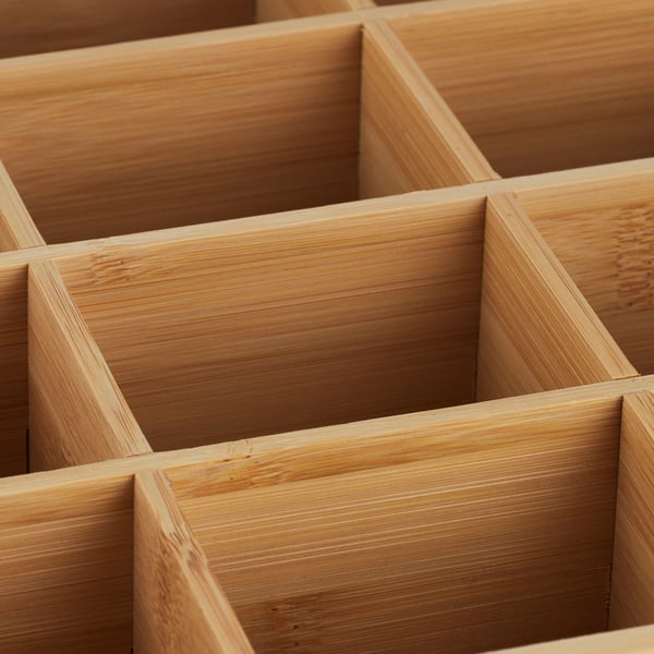 Te-organisator, 9,5x26,5x28,5 cm, Natur, Kodustaar