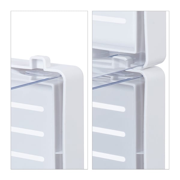 Skolåda set, 15.5x23.5x34 cm, Transparent, Kodustaar