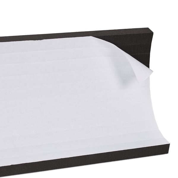 Autotallin seinäsuoja, 38x16x1.5 cm, punainen, valkoinen, Kodustaar
