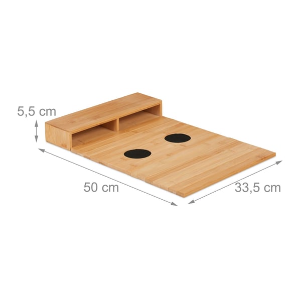 Serveringsbricka, Bambu, 5.5x50x33.5 cm, Natur