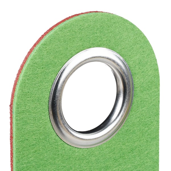 Ovikylttisarja, 27x8.5x0.5 cm, punainen, vihreä, Kodustaar