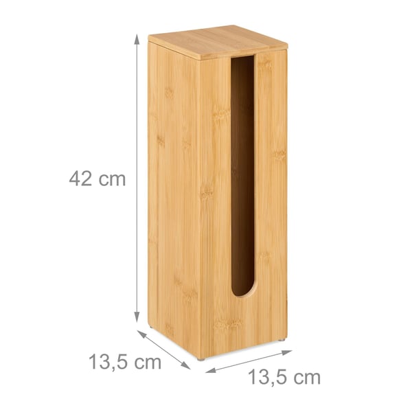 WC-paperiteline, 42x13.5x13.5 cm, luonnonvärinen