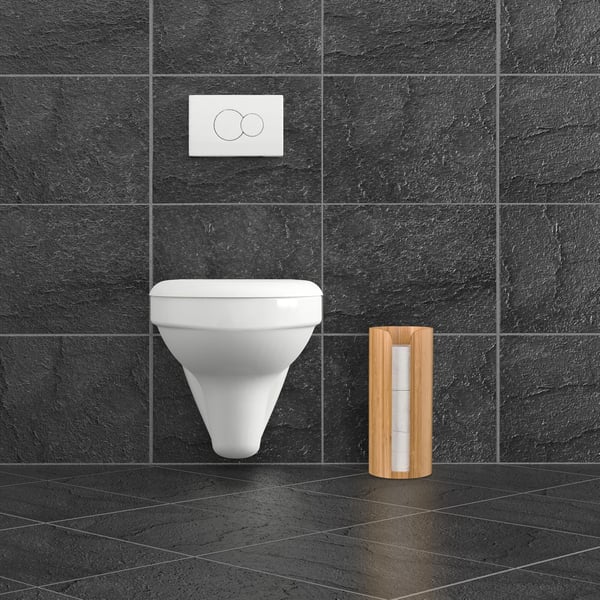 WC-paperiteline, bambu, kosteudenkestävä