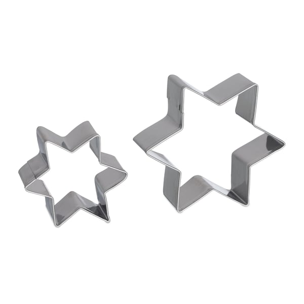 Kakformset, 4-8x2 cm, Silver, Rostfritt stål, Kodustaar
