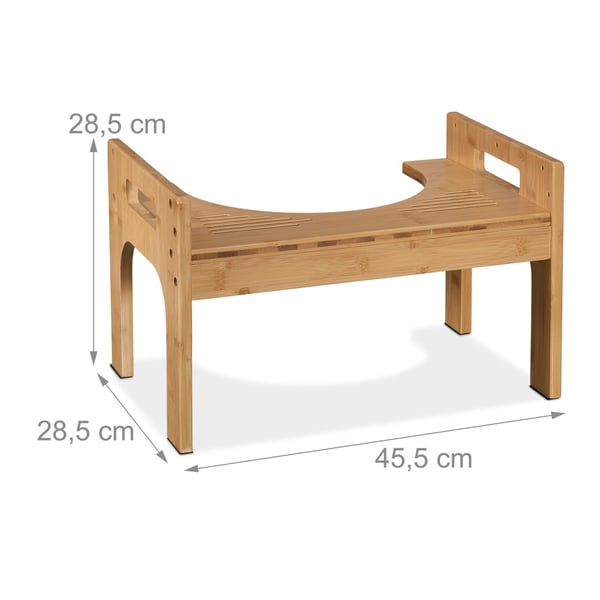 Toalettpall, 28,5x45,5x28,5 cm, Natur