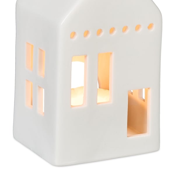 Kynttilänjalka, 12x7x6 cm, valkoinen, Kodustaar