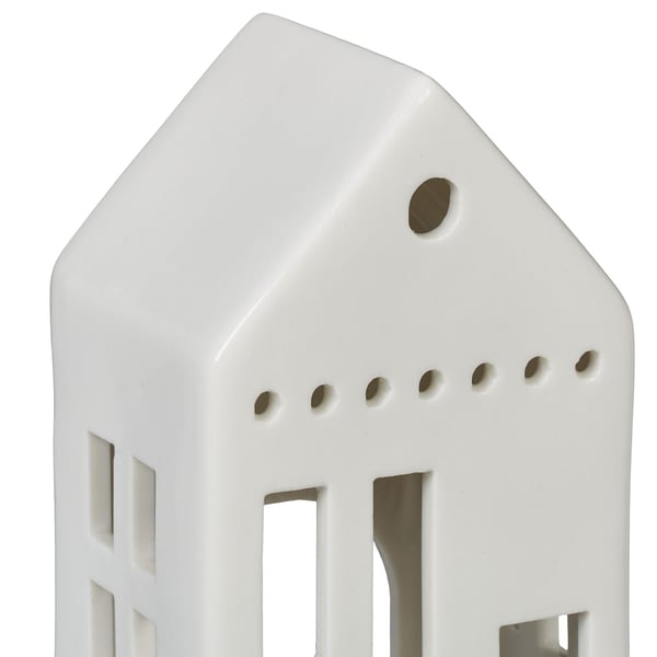 Kynttilänjalka, 12x7x6 cm, valkoinen, Kodustaar