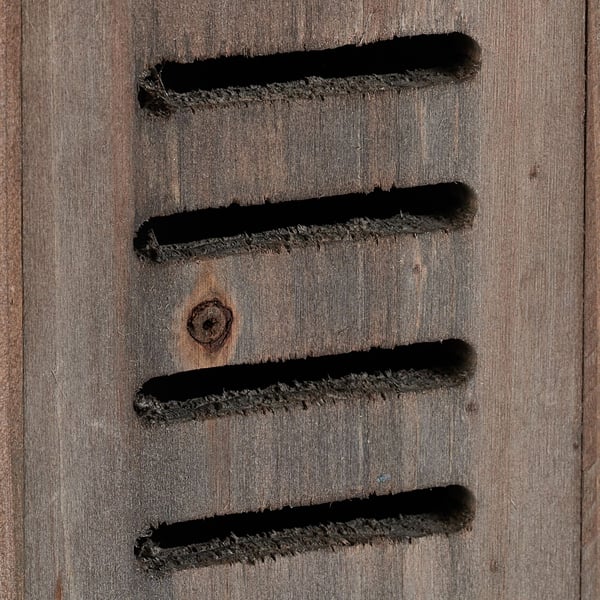 Leppäkerttutalo, 25x12x10 cm, Ruskea, Puu, Kodustaar