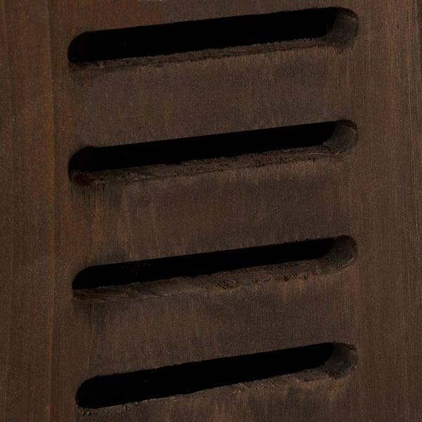 Leppäkerttutalo, 25x18,5x12 cm, Ruskea