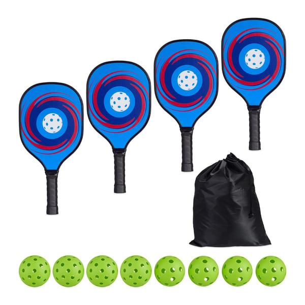 Pickleball-setti, 39x19,5x3,5 cm, monivärinen, Kodustaar