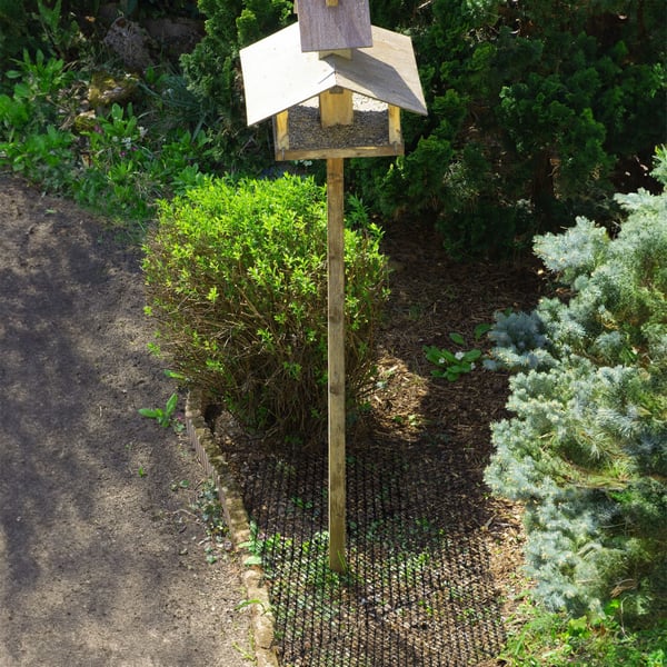 Kattavvisande matta, 2x200x30 cm, Svart