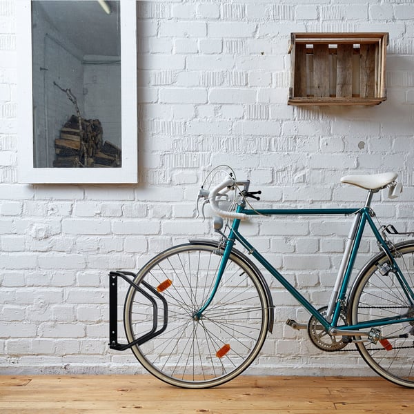 Cykelställ, Väggmonterat Svängbart, 32,5x9x28,5 cm, Svart, Kodustaar