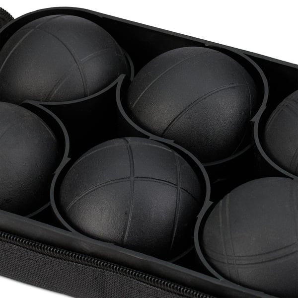 Boules-set, 31x16x7 cm, Svart, Kodustaar