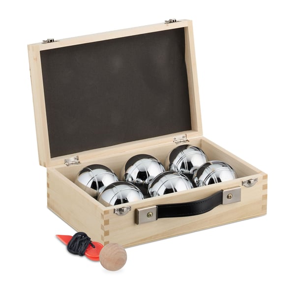Boules-setti, 20x28x9 cm, luonnonväri, Kodustaar Boules-setti, 20x28x9 cm, luonnonväri, Kodustaar