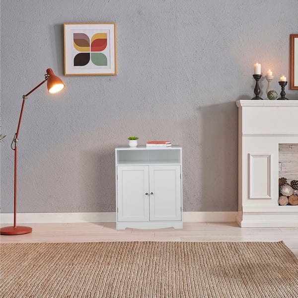 Kattetoilet kabinet, 73,5x60x43,5 cm, Hvid, Kodustaar