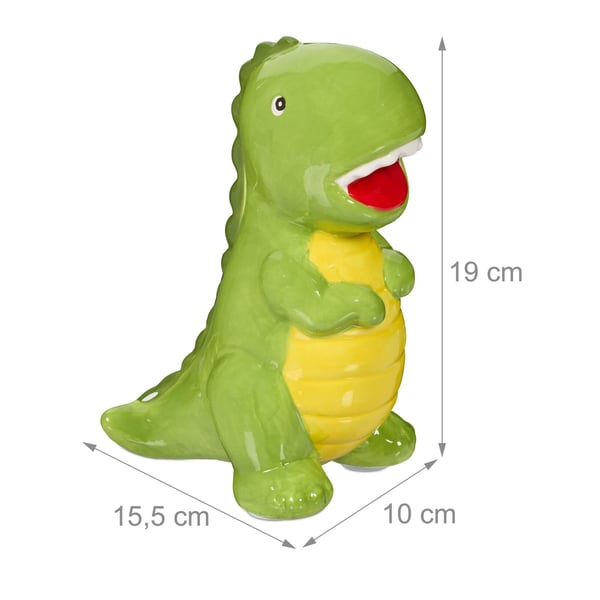 Sparbössa, Dinosaurie, 19x10x15,5 cm, Grön, Kodustaar