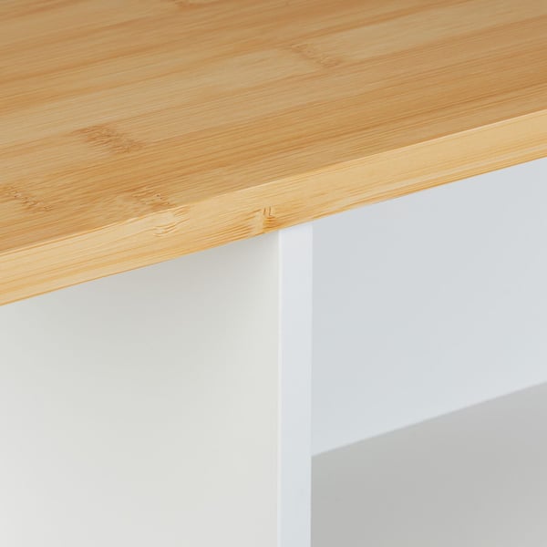 Rullebord, 79x17x75 cm, Hvid