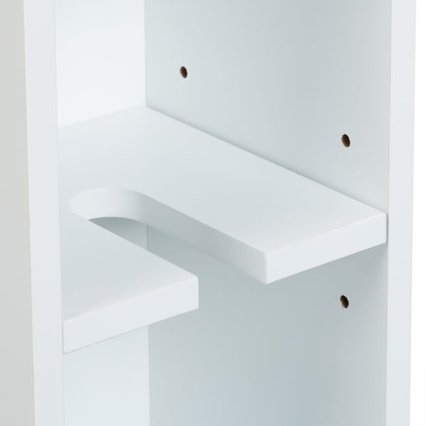 Rullebord, 79x17x75 cm, Hvid