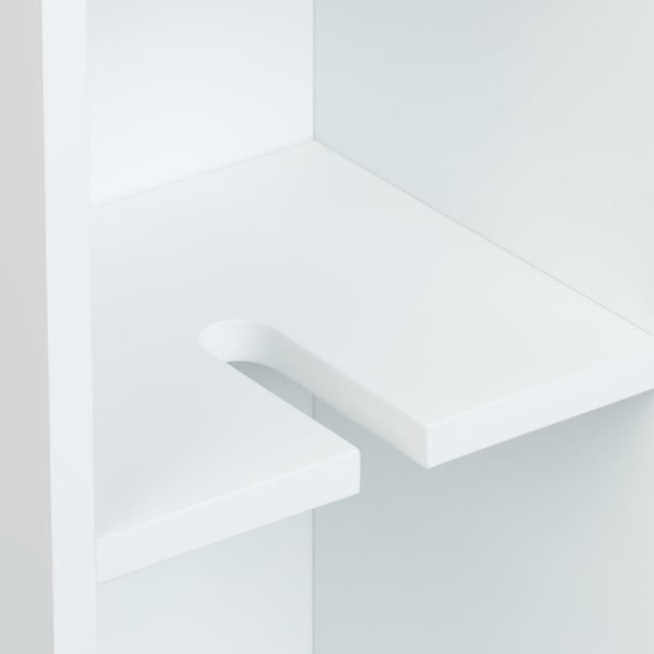 Rullebord, 62x19,5x64 cm, Hvid, Kodustaar