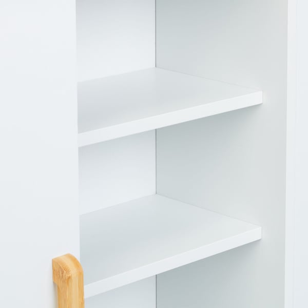 Rullebord, 62x19,5x64 cm, Hvid, Kodustaar