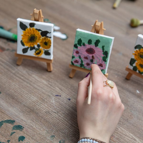 Mini Staffli Set, 15,5x8x2 cm, Natur, Kodustaar