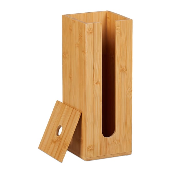 WC-paperiteline, bambu, 40.5x15x15 cm, luonnollinen