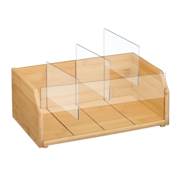 Te-organisator, 36x31x19 cm, Natur, Kodustaar