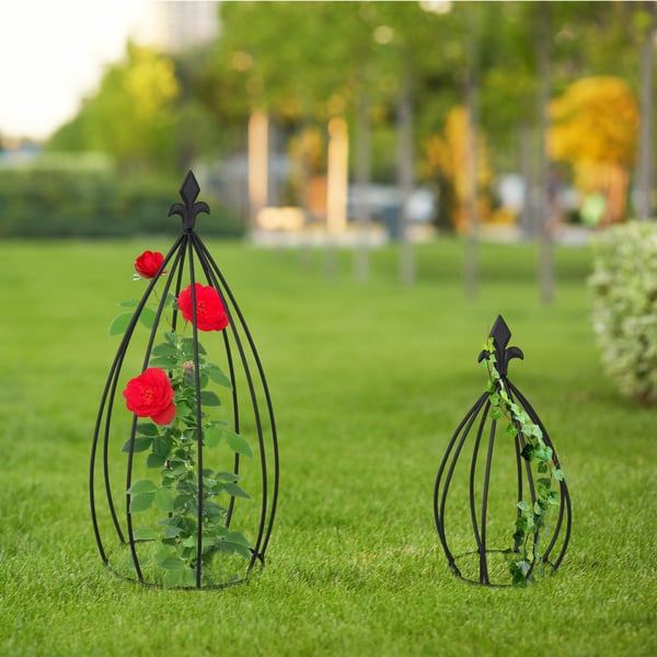 Planteholder sæt, 65x25 cm, Sort, Kodustaar