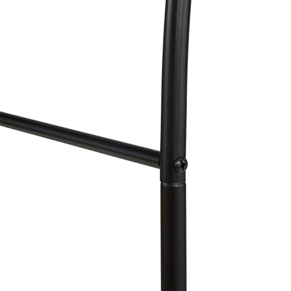 Havebue, Metal, 210x280x40 cm, Sort, Kodustaar