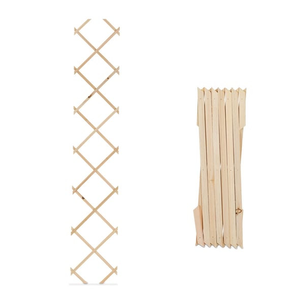 Udtrækkeligt espalier sæt, 180x30x1 cm, naturlig, Kodustaar