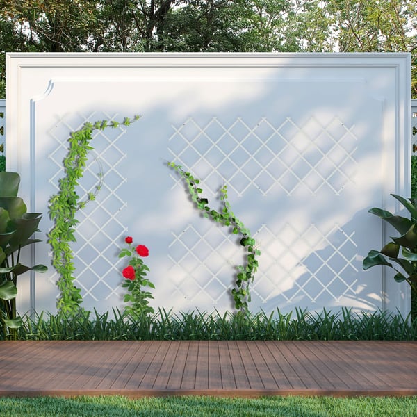 Udtrækkeligt espalier sæt, 180x90x1 cm, naturlig, Kodustaar