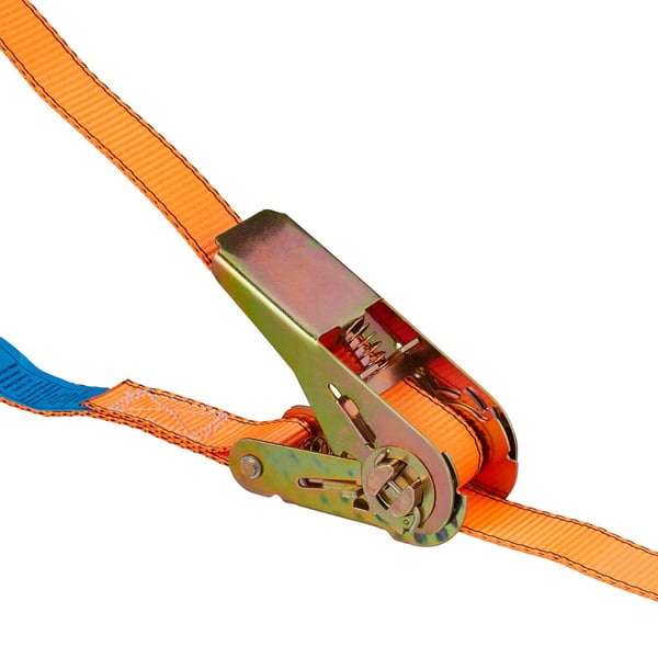 Spændebånd med ratchet, 400x500x600 cm, orange, Kodustaar