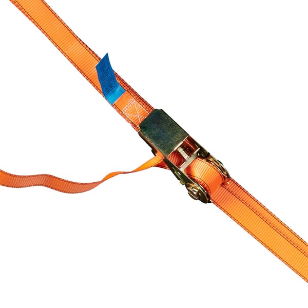 Spændebånd med ratchet, 400x500x600 cm, orange, Kodustaar
