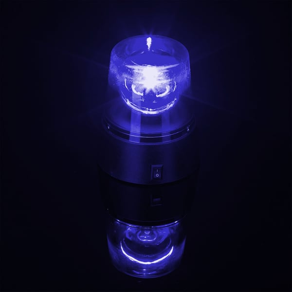 LED-valosarja, 11,5x9,5 cm, sininen, punainen, musta