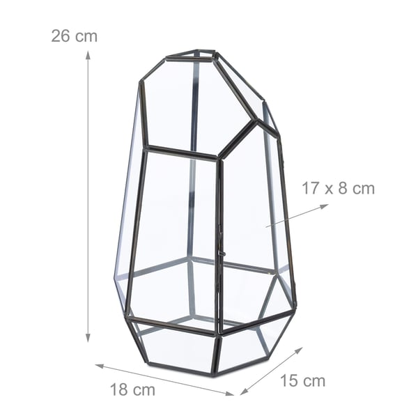Glasterrarium, 26x18x15 cm, Kodustaar