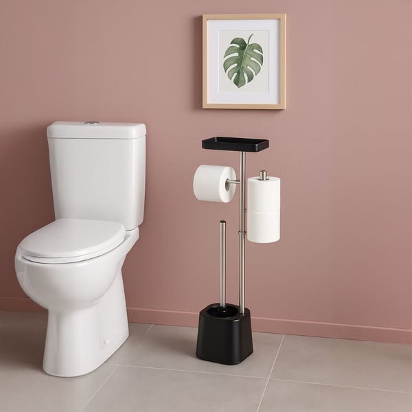 WC-harjasetti, 65,5x29x11 cm