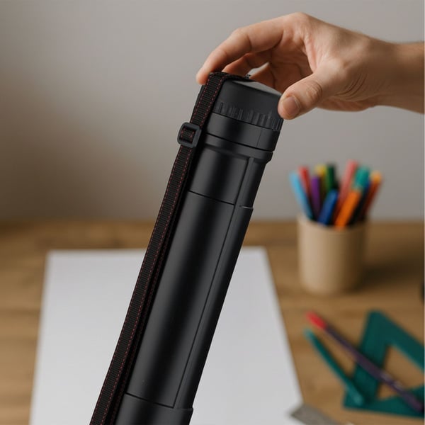 Planschrör, 70x8 cm, Svart, Kodustaar