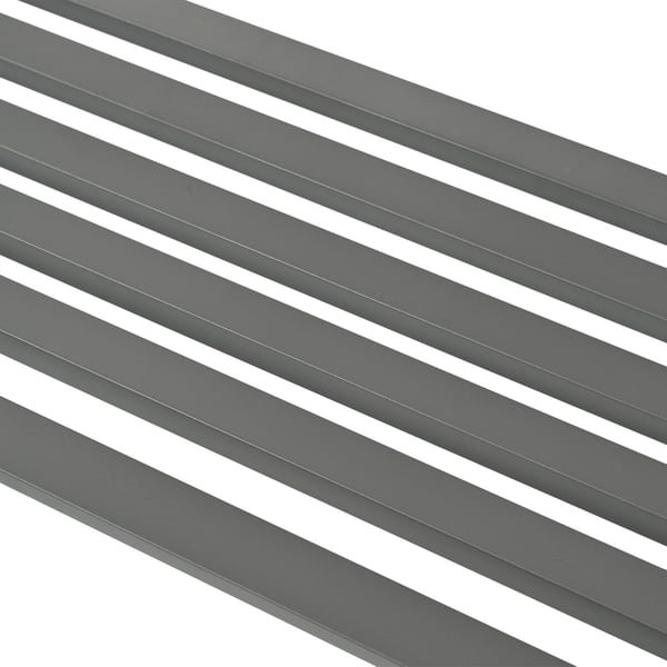 Puutarhapenkki, 82x127.5x59.5 cm, Metalli