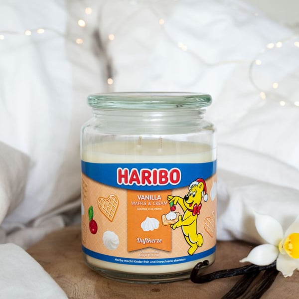Tuoksukynttilä, Haribo, 13x10x10 cm, Kodustaar
