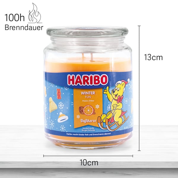Duftlys, Haribo, 13x10x10 cm, Kodustaar
