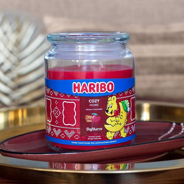Tuoksukynttilä, Haribo, 13x10x10 cm, Kodustaar