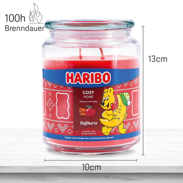 Tuoksukynttilä, Haribo, 13x10x10 cm, Kodustaar