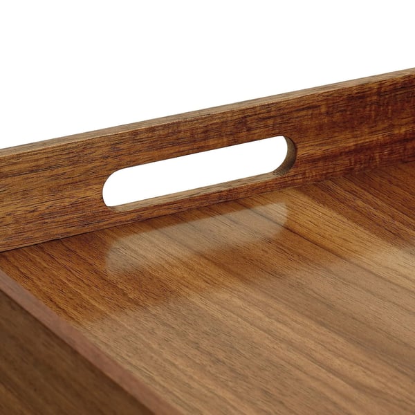 Serveringsbakke, 5x38,5x28,5 cm, Naturlig