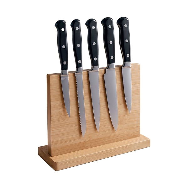 Magnetisk knivblock, 22x30x10 cm, naturlig, Kodustaar