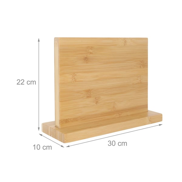 Magnetisk knivblock, 22x30x10 cm, naturlig, Kodustaar