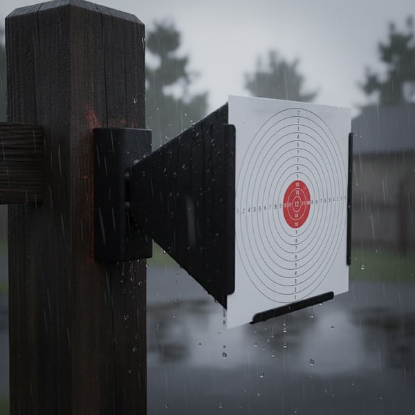 Bullet Trap, 14x14x17 cm, Svart, Kodustaar