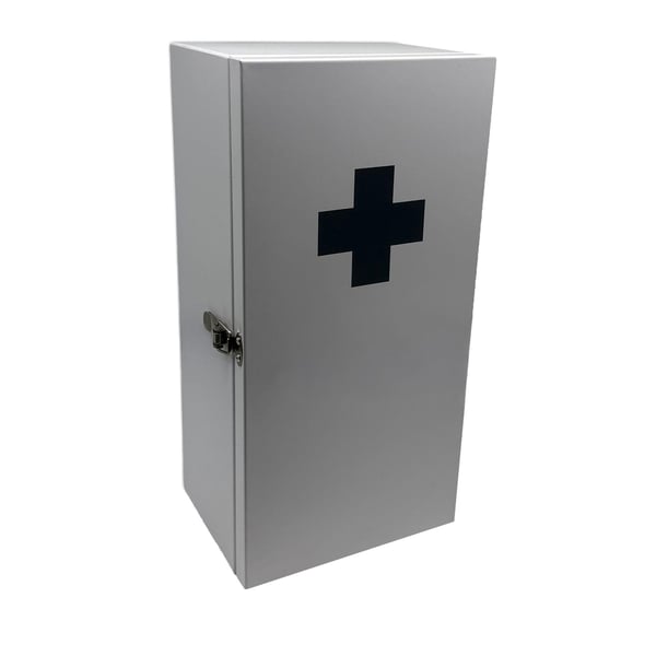 Medicinsk Skab, 42x21x15,5 cm, Hvid