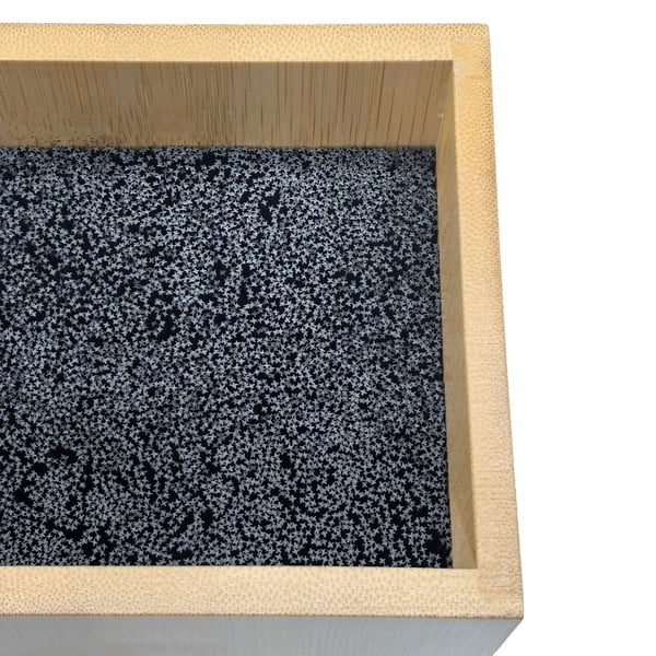 Knivblock, 26x23x11,5 cm, Naturlig brun och svart, Kodustaar